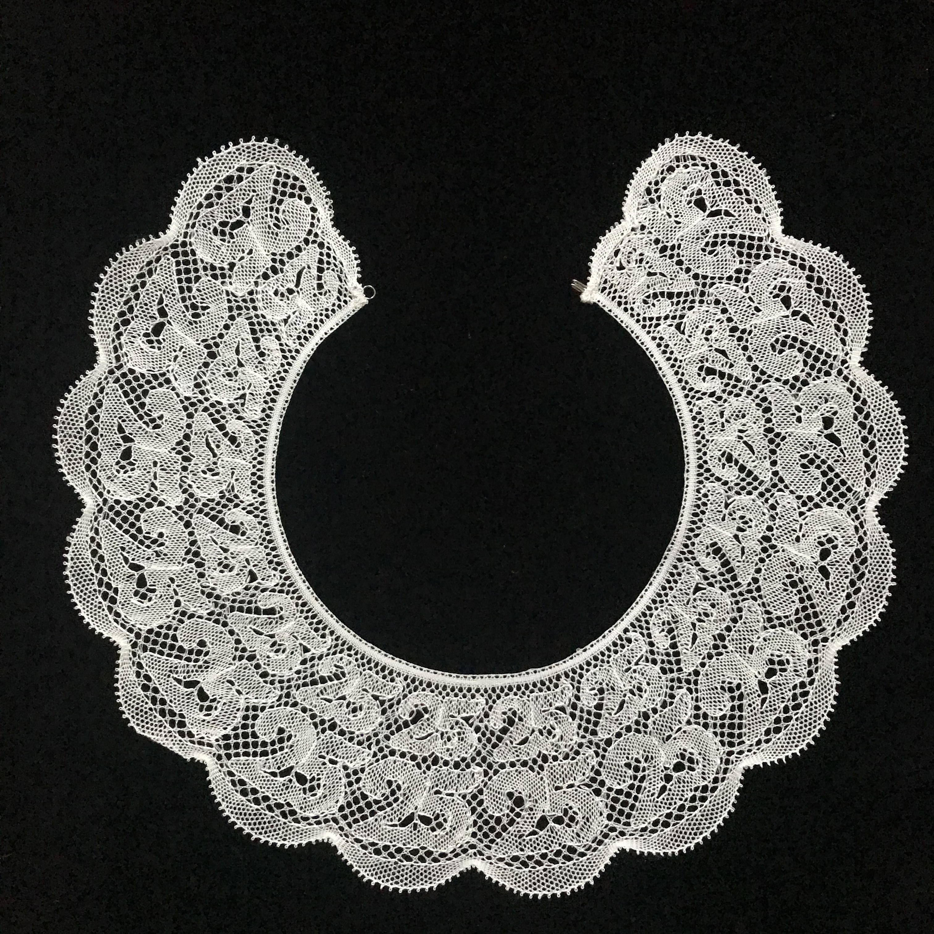 A collar for Ruth Bader Ginsberg made by Kanagy-Loux, commissioned by Columbia Law School in 2018 to mark the 25th anniversary of the late justice’s investiture